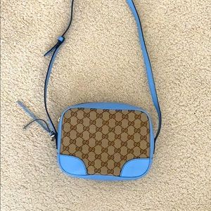 Gucci Bree women’s canvas leather GG